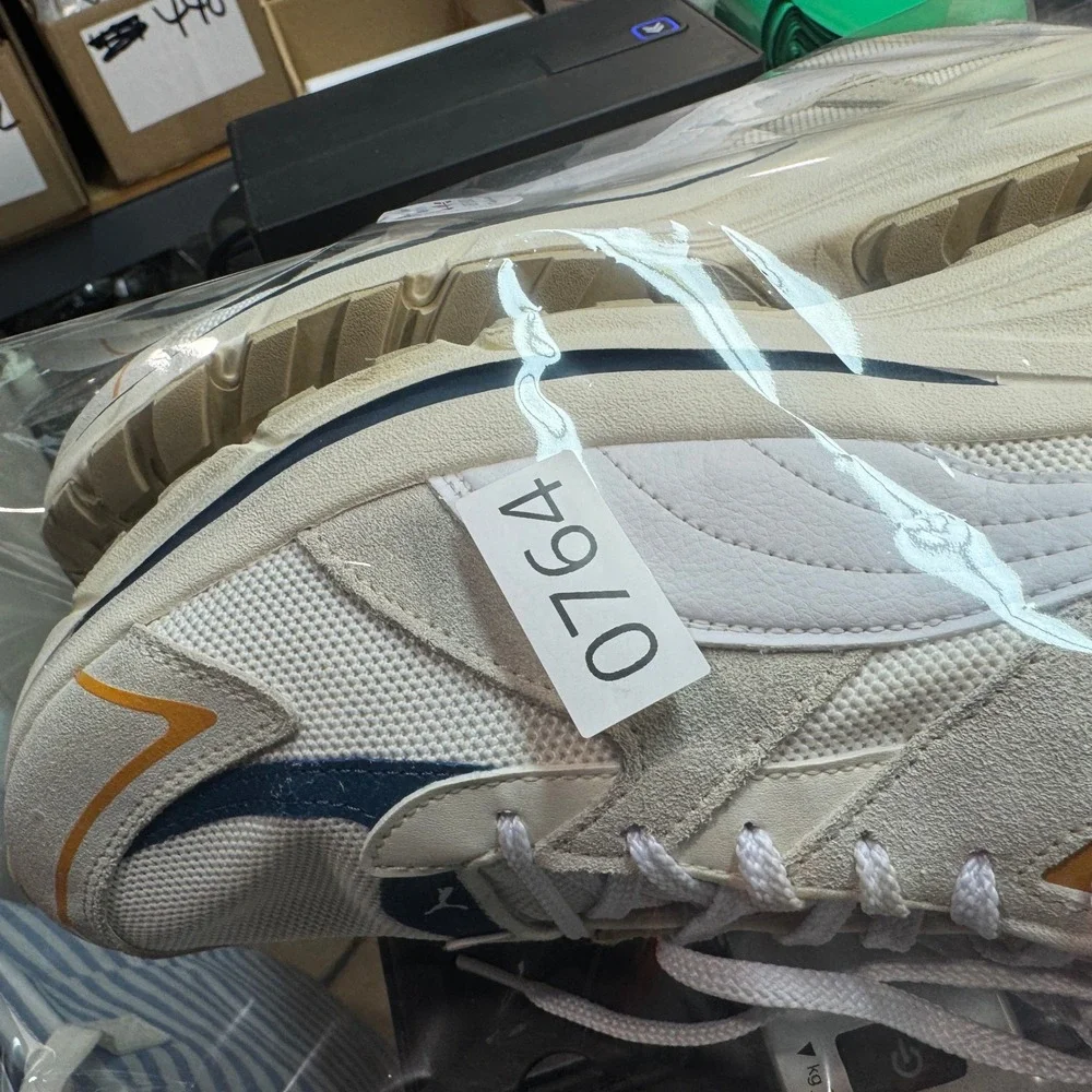 PUMA‎ Men Sneakers Softride Running Mesh Comfort Beige Blue 12 US Fit Sporty